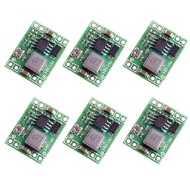 DC-DC Buck Converter 4.5-28V to 0.8-20V MP1584EN Mini Step Down Adjustable Converter LAOMAO 12V 9V 5V 3V Power Supply (Pack of 6)