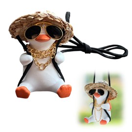 1 Piece Of Cartoon Duck Car Ornaments, Creative Car Ornaments, Cute Car Ornaments, Car Interior Decorations