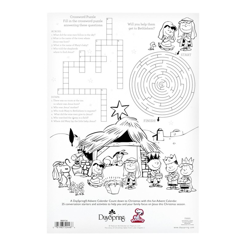 Peanuts - Christmas Advent Calendar