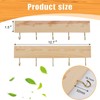 SoeKoa Premium Bamboo Measuring Cups and Spoons Rack, Measuring Cup
