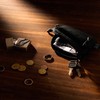 1TG Tactical Men's Coin Purse, Coin Case, 500D Nylon, Durable,