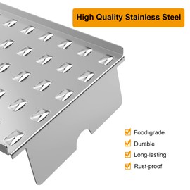 LS'BABQ Grill Drip Tray-Heat Baffle Replacement Parts for Camp Chef Woodwind WiFi 36,SmokePro LUX 36, and Smoke Pro SGX 36 Pellet Grills