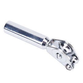 Fishing Roller Guide Tip Top Fishing Pole Rod - Stainless Steel Roller Rod Tip Guide Sea Boat Fishing Trolling Tackle Accessory Silver