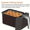AIMALL 3-Piece Air Fryer Grill Rack – Food Grade 304