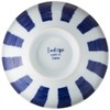 Hasamiyaki 32534 Indigo Aidama Lightweight Rice Bowl, Indigo Dyed Tokusa