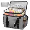 WARMOUNTS Insulated Cooler Bag 75 Cans, Soft Sided Portable Lunch