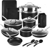 Granitestone GRANITESTONE 20 Pc Kitchen Pots and Pans Set Non