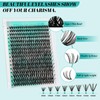 AMZGIRL LASH Lash Extension Kit,DIY Individual Lashes Clusters Kit,Lash Bond
