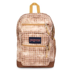 JanSport Cool Backpack, with 15-inch Laptop Sleeve - Large Computer Bag Rucksack with 2 Compartments, Ergonomic Straps, Batik Houndstooth