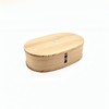 Odate Kogeisha 2430 Akita Cedar Magewappa Oval Lunch Box (Large)