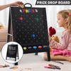 Prize Drop Game Board, 21"x30" Foldable Double-Sided Design with Wooden