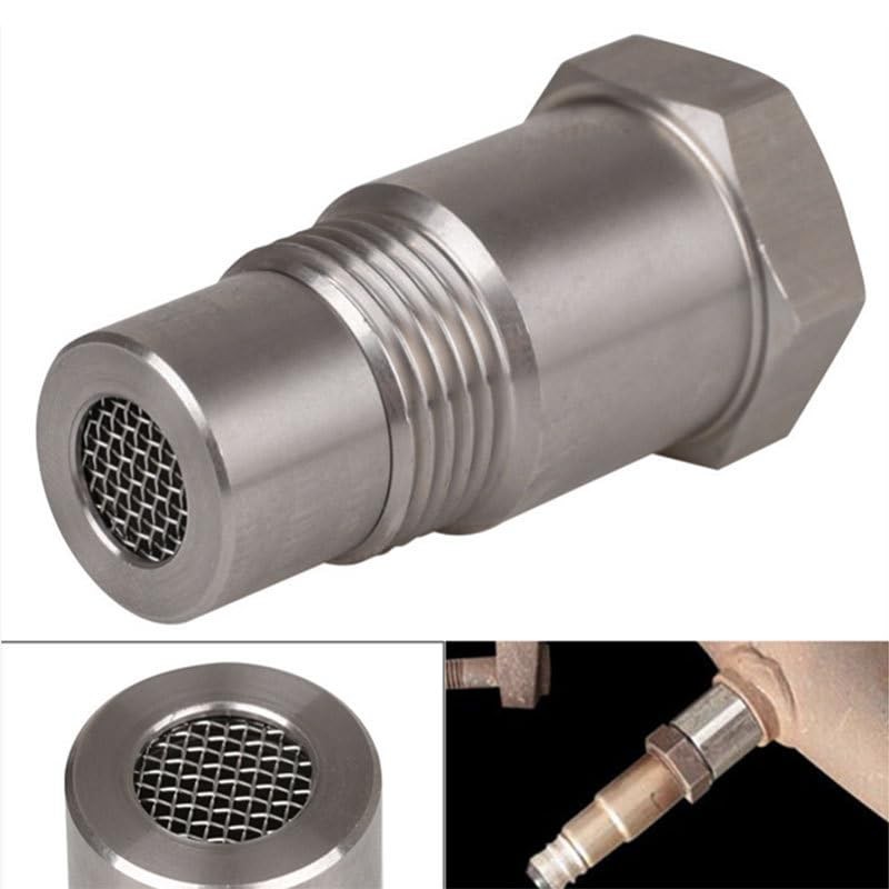 Walquicks 2 Pcs Silver Oxygen O2 Sensor, M18.5 Joint Extension