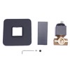 Square Shower Handle Valve Trim Kit Single-Function Shower Valves Bathroom