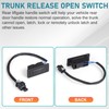 ANDO RACING Car Rear Tailgate Handle Release Trunk Switch Compatible