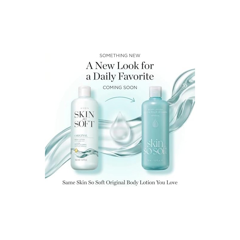 Lot of 2 Avon Skin So Soft Original + Jojoba