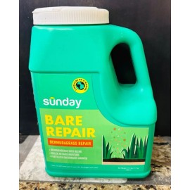 Sunday Bare Repair Bermudagrass Lawn Treatment & Grass Seed UPC 850004102770