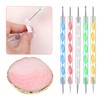 21 Pcs Nail Art Tools Set 1 Pcs Resin Nail