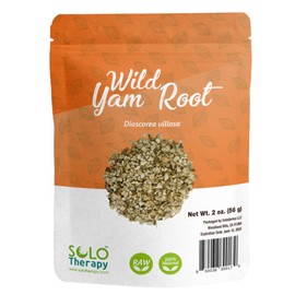 Wild Yam Root 2 oz, c/s, Dioscorea villosa, Wild Yam Root Tea, Resealable Bag, Wild Yam Root