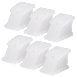 Plastic Floss Bobbins, 150 Plastic Bobbins(Transparent), Embroidery Floss Cards for Cross Stitch Thread Craft DIY Sewing Storage, Hard Floss bobbins