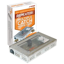 JT Eaton 421CL Repeater Multiple Catch Mouse Trap with Clear Inspection Window