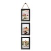 4x6 Picture Frames Collage Black, 3 Openings 4 x 6