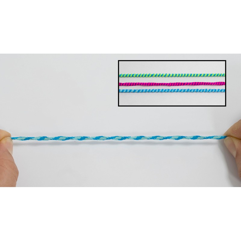 AERZETIX - C67327 - Elastikband/Zierkordel rund 5 m - Durchmesser