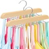 Tank Top Hanger with Premium Wood, 24 Large Capacity, Space