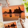 Lantern Press 1000 Piece Jigsaw Puzzle, Bandon, Oregon Sunset