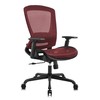 ELABEST Office Chair T96 Headrest in Red,Adjustable Nylon Headrest Replacement,Not