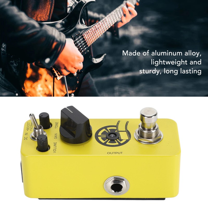 Overdrive Pedal Boost and Normal 2 Modes True Bypass Overdrive