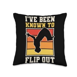 Shadow Parkour Clothing Equipment Shirts JM Parkour Freerunning Traceur Athlete Backflip IVe Been Known Throw Pillow, 16x16, Multicolor