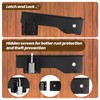 Kryonix Flip Gate Latch 7.5 Inch Heavy Duty Carbon Steel