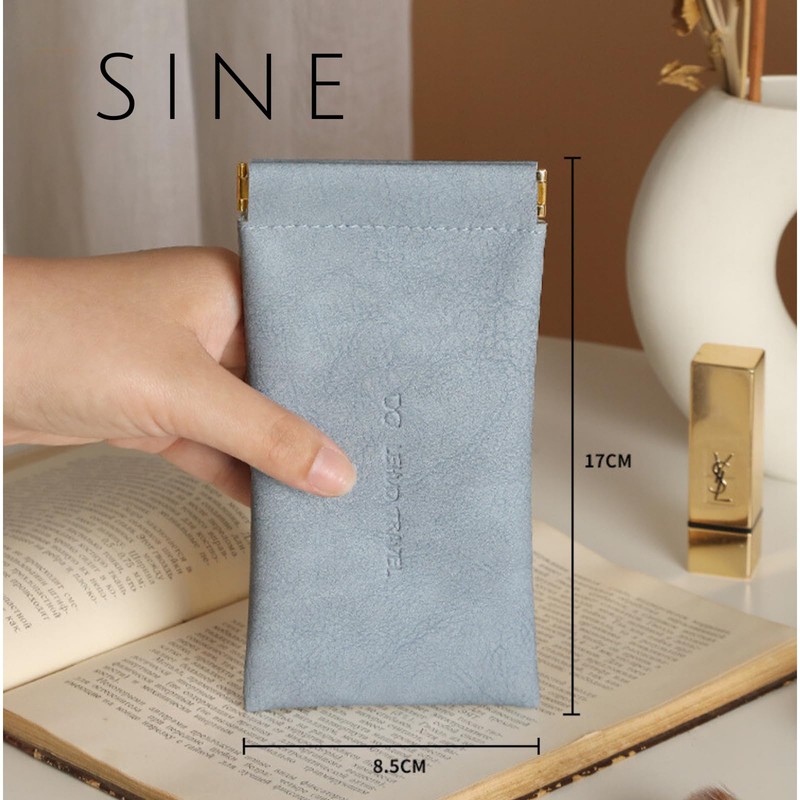 IWAMiYA Glasses Case, Slim, Thin, Sunglasses Case, Stylish, Compact, Women's,