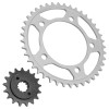 Caltric Front & Rear Sprockets Kit for Honda VT750Dc Shadow