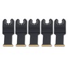 5Pcs Oscillating Tool Saw Blade Multifunctional Professional Titanium Plated Multitool