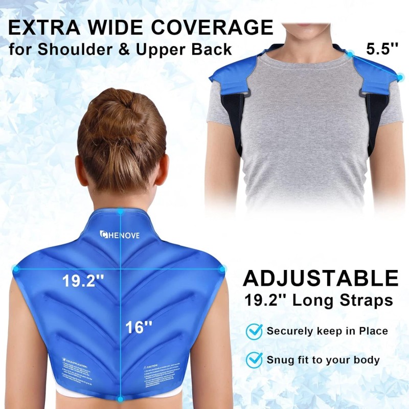 CHENOVE Blue 3 In 1 Therapeutic Thermal Compress Neck Back