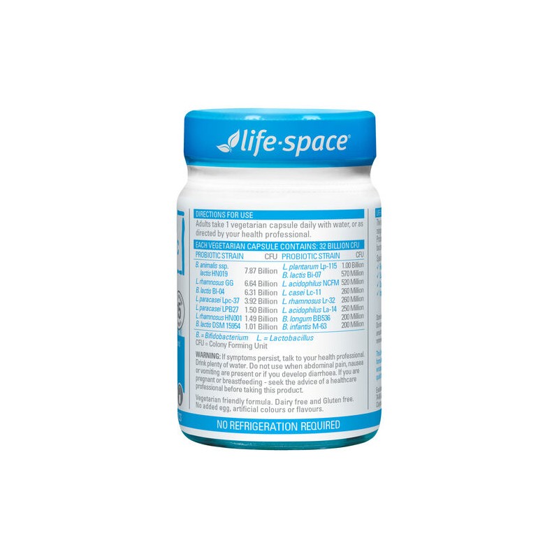 Life-Space Broad Spectrum Probiotic Advanced 60 Hard Capsules