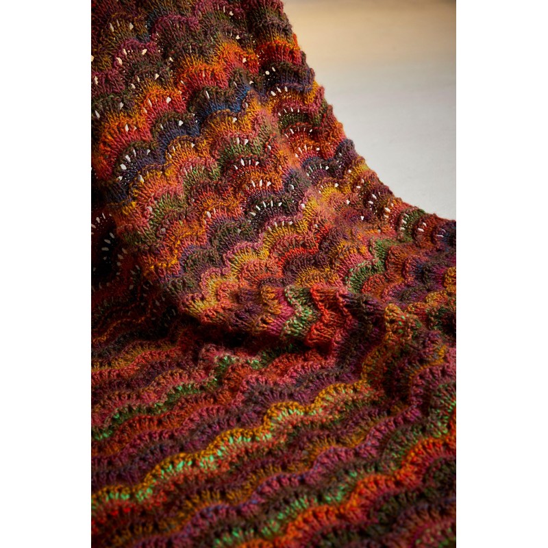 Sirdar Jewelspun Aran Knitting Pattern - 10723 Blanket