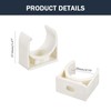 20Pcs 20mm PVC Pipe Clips, Hose Clamps for Plumbing/Central Heating/Garden