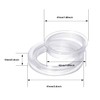 Maitys 8 Pieces Silicone Umbrella Hole Ring Plug and Cap