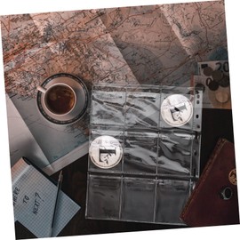 STOBOK Coin Collection Binder Pages 9-hole Coin Binder Sheets for Collectors for Books