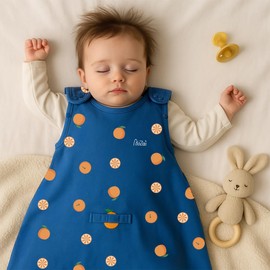 AnZai Baby Sleep Sack - Merino Wool and Organic Cotton 2-4 Years Adjustable Wearable Blanket for Babies - Two-Way Zipper All Season Toddler Sleeping Sack