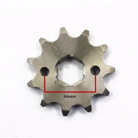 TDR Front Engine Sprocket 530 11T 20mm for Dirt Bike ATV Taotao Sunl Lifan Zongshen Kaya Xmotos Apollo Loncin KTM, Fits 50cc 70cc 110cc 125cc 200cc 250cc Engines