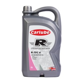 Carlube Triple R R-TEC 6 0W-20 API, ILSAC, GM, Fully Synthetic Motor Engine Oil, 169 Fl Oz