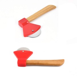 Pizza Cutter in The Shape of an Axe with Stainless Steel Sharp Blade