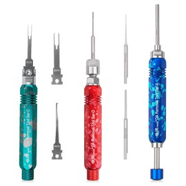 JRready ST5266 Electrical Pin Removal Tool Kit for AMP/Metri Pack/Weather Pack Series Connector, Car Repair Pin Extractor Tool for Electrical Harness terminals and Connectors