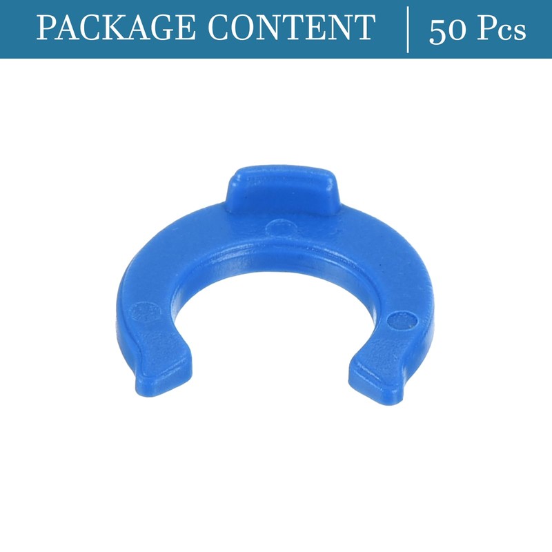 QUARKZMAN 1/4 Inch Quick Connect Locking Clamp x 50 Pieces