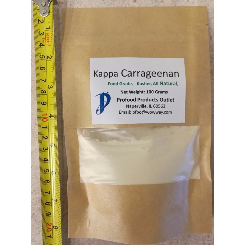 Cpkelco Carrageenan 100 grams, GENU® texturizer type MB-150F, gums, texture