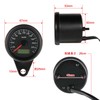 Rise Corporation LED Speedometer, Black Body/Black Panel, Electric, 240km/h 240km/h