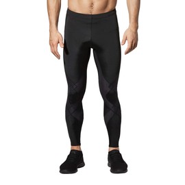 CW-X Men's Stabilyx Joint Support Compression Sports Tights, X-Large Long Tall Black